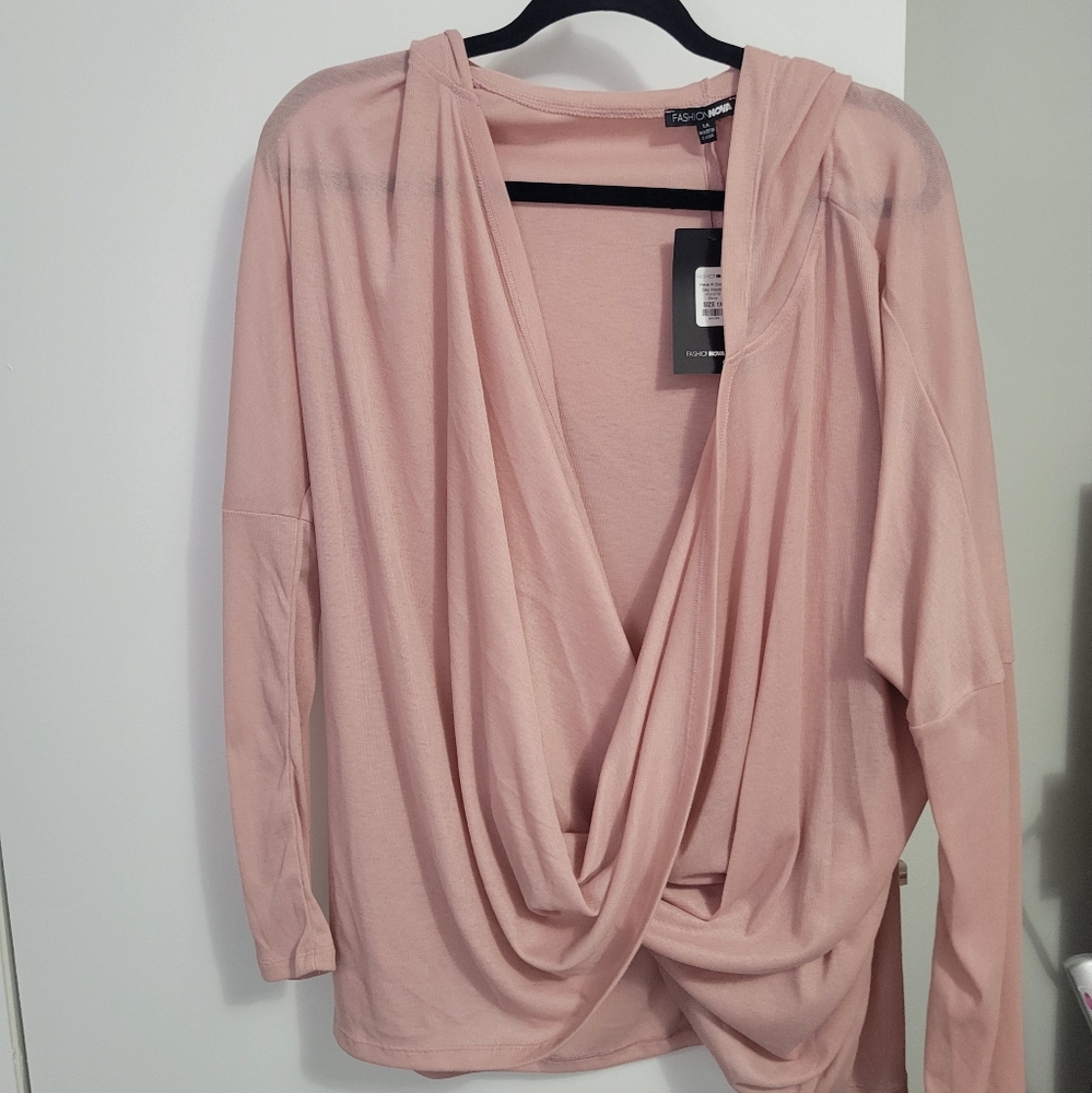 Lightweight drape hoodie